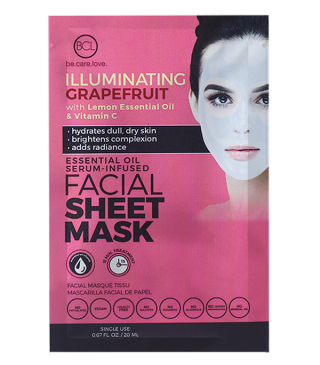 BCL Essentail Oil Facial Mask Illuminating Grapefruit 20ml