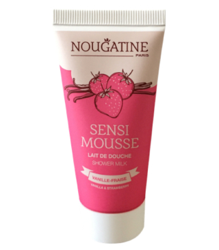 Nougatine Sensimousse Vanilla/strawberry shower milk 200ml