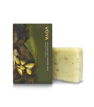 Voya Invigorating Seaweed Soap - Spearmint & Rosemary 150g