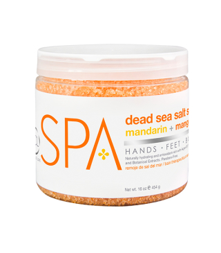 BCL mandarina & mango Dead Sea Salt Soak 454 g